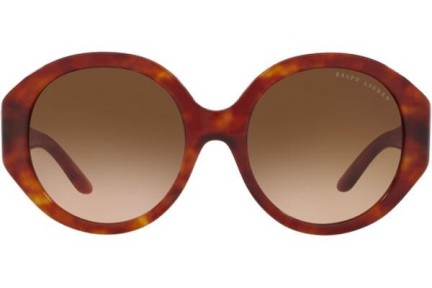 Okulary przeciwsłoneczne Ralph Lauren RL8188Q 502374 Okrągłe Havana