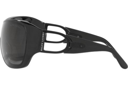Okulary przeciwsłoneczne Ralph Lauren RL8189Q 500187 Pojedyncze | Shield Czarne