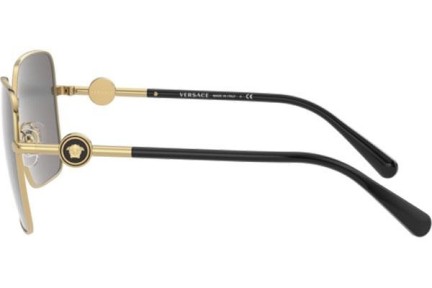 Okulary przeciwsłoneczne Versace VE2227 100287 Kwadratowe Złote