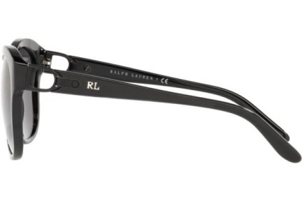 Okulary przeciwsłoneczne Ralph Lauren RL8190Q 500187 Okrągłe Czarne