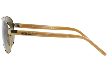 Okulary przeciwsłoneczne Ralph by Ralph Lauren RA4004 101/13 Pilotki (Aviator) Złote