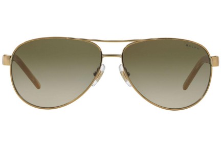 Okulary przeciwsłoneczne Ralph by Ralph Lauren RA4004 101/13 Pilotki (Aviator) Złote