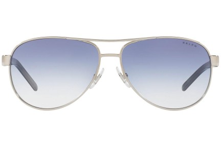Okulary przeciwsłoneczne Ralph by Ralph Lauren RA4004 102/19 Pilotki (Aviator) Srebrne