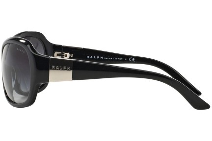 Okulary przeciwsłoneczne Ralph by Ralph Lauren RA5005 501/11 Owalne Czarne