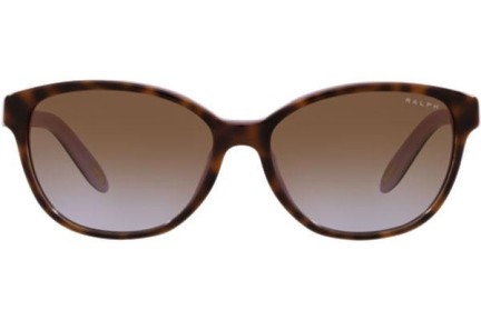 Okulary przeciwsłoneczne Ralph by Ralph Lauren RA5128 570868 Kocie oczy Havana