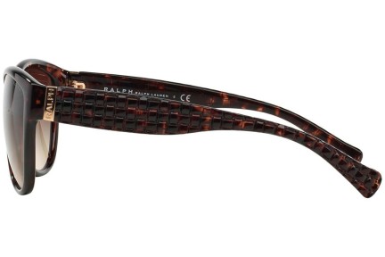 Okulary przeciwsłoneczne Ralph by Ralph Lauren RA5176 50213 Kocie oczy Havana