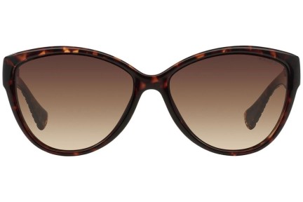Okulary przeciwsłoneczne Ralph by Ralph Lauren RA5176 50213 Kocie oczy Havana