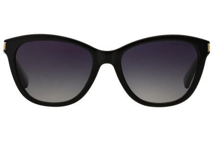 Okulary przeciwsłoneczne Ralph by Ralph Lauren RA5201 1265T3 Polarized Oversize Czarne