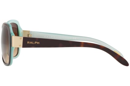 Okulary przeciwsłoneczne Ralph by Ralph Lauren RA5138 601/13 Oversize Havana