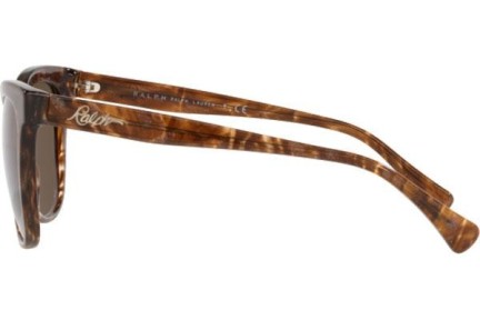 Okulary przeciwsłoneczne Ralph by Ralph Lauren RA5256 567873 Kocie oczy Havana