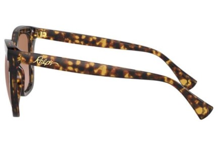 Okulary przeciwsłoneczne Ralph by Ralph Lauren RA5265 583613 Kocie oczy Havana