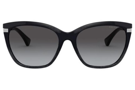 Okulary przeciwsłoneczne Ralph by Ralph Lauren RA5267 58418G Kocie oczy Czarne