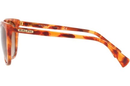 Okulary przeciwsłoneczne Ralph by Ralph Lauren RA5274 591113 Kocie oczy Havana