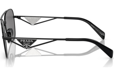 Слънчеви очила Prada PRA50S 1AB5Z1 Polarized Квадратни Черна