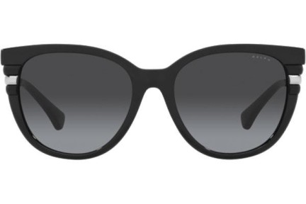 Okulary przeciwsłoneczne Ralph by Ralph Lauren RA5276 50018G Kocie oczy Czarne