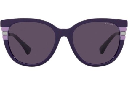 Okulary przeciwsłoneczne Ralph by Ralph Lauren RA5276 59491A Kocie oczy Fioletowe