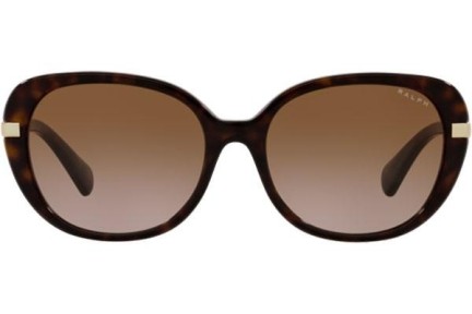 Okulary przeciwsłoneczne Ralph by Ralph Lauren RA5277 500313 Kocie oczy Havana