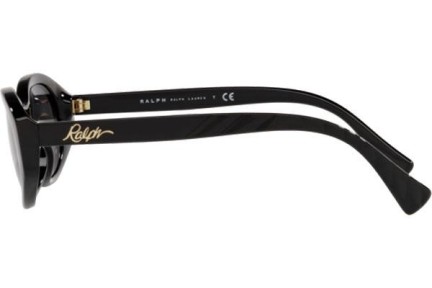Okulary przeciwsłoneczne Ralph by Ralph Lauren RA5278 500187 Owalne Czarne