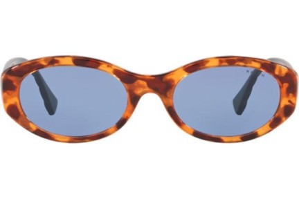 Okulary przeciwsłoneczne Ralph by Ralph Lauren RA5278 588580 Owalne Havana