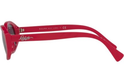 Okulary przeciwsłoneczne Ralph by Ralph Lauren RA5278 594587 Owalne Czerwone