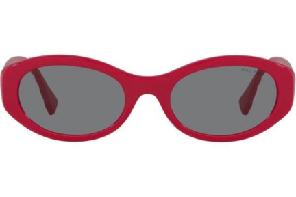 Okulary przeciwsłoneczne Ralph by Ralph Lauren RA5278 594587 Owalne Czerwone