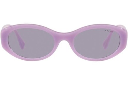 Okulary przeciwsłoneczne Ralph by Ralph Lauren RA5278 59461A Owalne Fioletowe