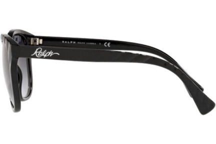 Okulary przeciwsłoneczne Ralph by Ralph Lauren RA5279 50018G Kocie oczy Czarne