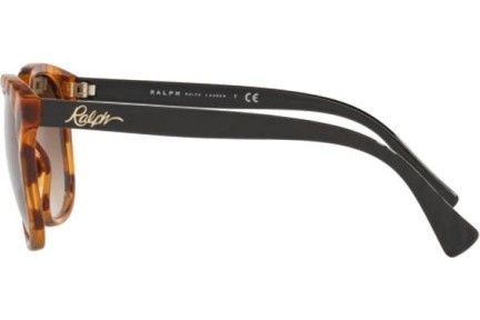 Okulary przeciwsłoneczne Ralph by Ralph Lauren RA5279 588513 Kocie oczy Havana