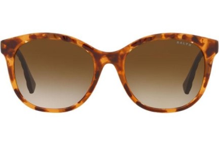 Okulary przeciwsłoneczne Ralph by Ralph Lauren RA5279 588513 Kocie oczy Havana