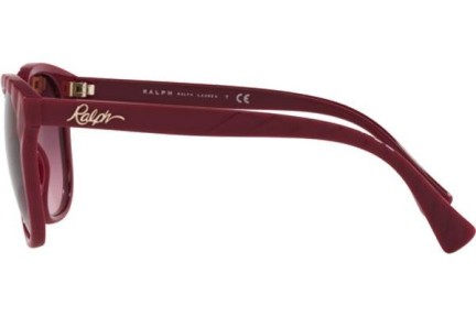 Okulary przeciwsłoneczne Ralph by Ralph Lauren RA5279 59448H Kocie oczy Czerwone