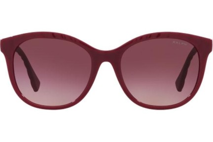 Okulary przeciwsłoneczne Ralph by Ralph Lauren RA5279 59448H Kocie oczy Czerwone