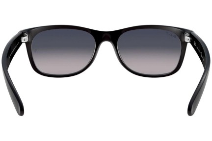 Ochelari de soare Ray-Ban New Wayfarer Classic RB2132 601S78 Polarized Pătrați Negri