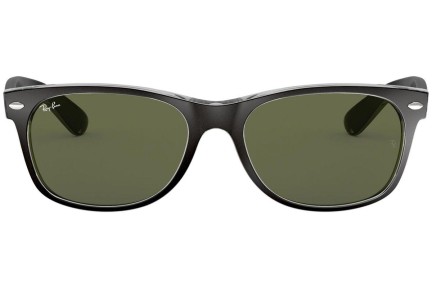 Aurinkolasit Ray-Ban New Wayfarer Color Mix RB2132 6052 Kulmikkaat Musta