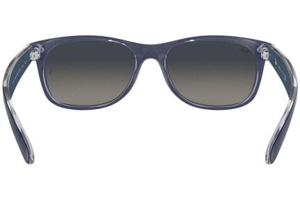 Aurinkolasit Ray-Ban New Wayfarer Color Mix RB2132 605371 Kulmikkaat Sininen