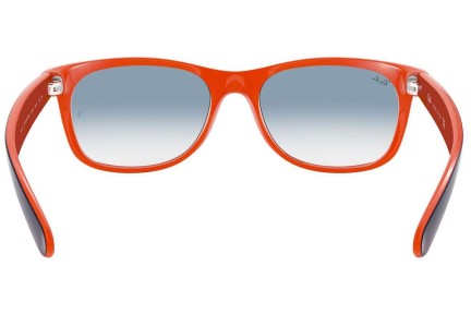 Okulary przeciwsłoneczne Ray-Ban New Wayfarer Color Mix RB2132 789/3F Kwadratowe Niebieskie