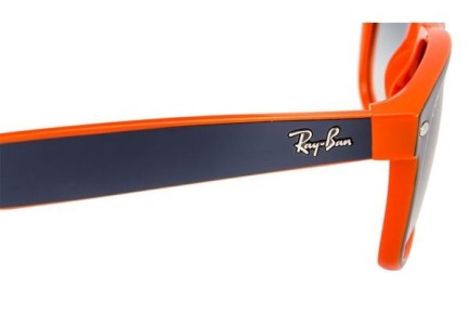 Okulary przeciwsłoneczne Ray-Ban New Wayfarer Color Mix RB2132 789/3F Kwadratowe Niebieskie
