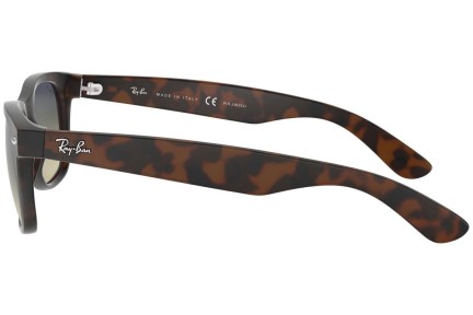 Okulary przeciwsłoneczne Ray-Ban New Wayfarer Classic RB2132 894/76 Polarized Kwadratowe Havana