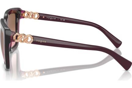Okulary przeciwsłoneczne Vogue Eyewear VO5575SB 298914 Kocie oczy Czerwone