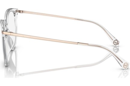 Okulary korekcyjne Michael Kors Westport MK4106U 3255 Okrągłe Przezroczyste