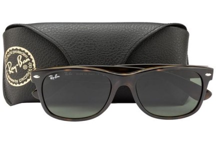 Ochelari de soare Ray-Ban New Wayfarer Classic RB2132 902L Pătrați Havana