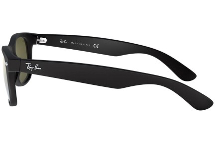 Okulary przeciwsłoneczne Ray-Ban New Wayfarer Flash RB2132 622/30 Kwadratowe Czarne