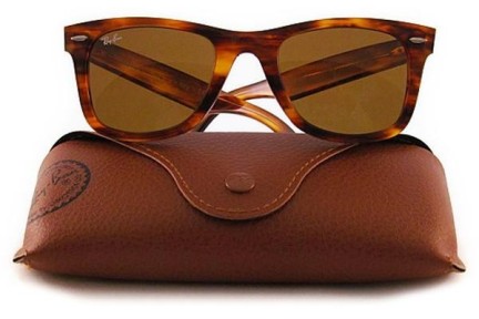 Napszemüvegek Ray-Ban Wayfarer Classic RB2140 954 Szogletes Havana