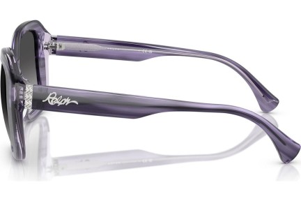 Okulary przeciwsłoneczne Ralph by Ralph Lauren RA5321U 62218G Kwadratowe Fioletowe