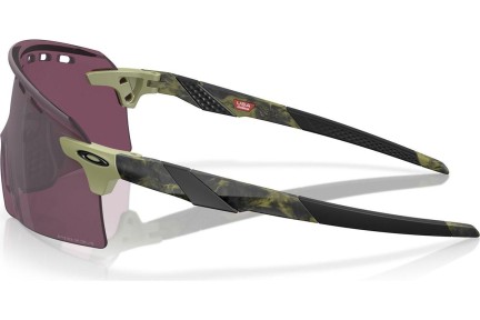 Okulary przeciwsłoneczne Oakley Encoder Strike Vented OO9235 923514 Pojedyncze | Shield Zielone