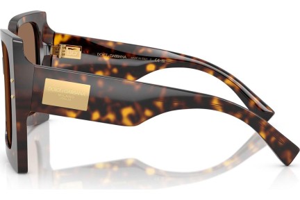 Okulary przeciwsłoneczne Dolce & Gabbana DG4490 502/73 Kwadratowe Havana