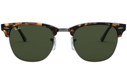 Okulary przeciwsłoneczne Ray-Ban Clubmaster Fleck Havana Collection RB3016 1157 Browline Havana