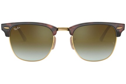 Okulary przeciwsłoneczne Ray-Ban Clubmaster RB3016 990/9J Browline Havana