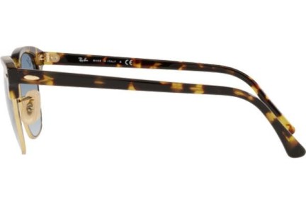 Okulary przeciwsłoneczne Ray-Ban Clubmaster RB3016 13353F Browline Havana