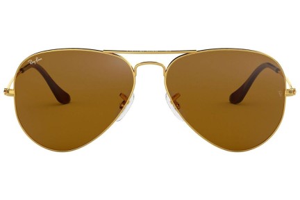 Okulary przeciwsłoneczne Ray-Ban Aviator Classic RB3025 001/33 Pilotki (Aviator) Złote
