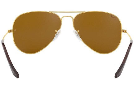 Okulary przeciwsłoneczne Ray-Ban Aviator Classic RB3025 001/33 Pilotki (Aviator) Złote